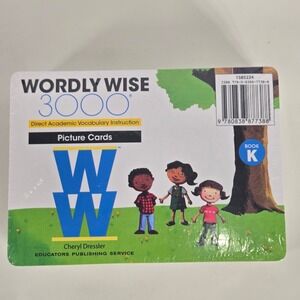 Wordly Wise 3000 Picture Cards Book K Direct Academic Vocabulary Instruction NEW